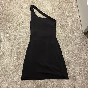 Davey Strappy Back Dress in Black